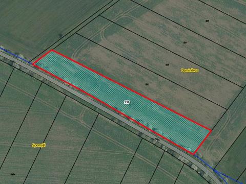 Prodej zemědělské půdy, Cítov, 4932 m2