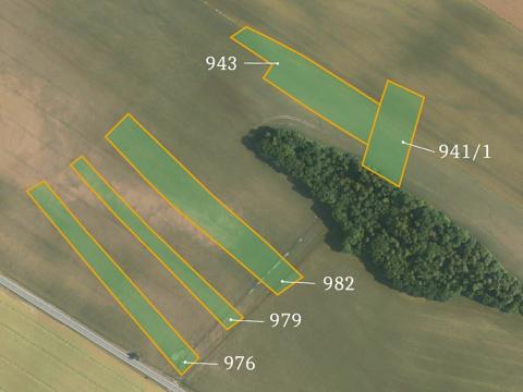 Prodej zemědělské půdy, Oleška, 96893 m2