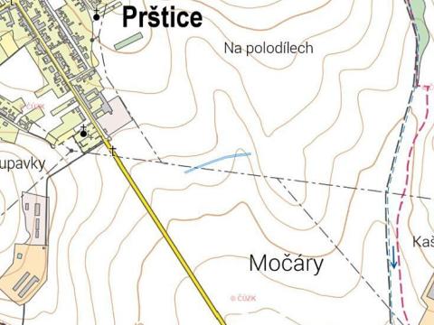 Prodej zemědělské půdy, Prštice, 2725 m2