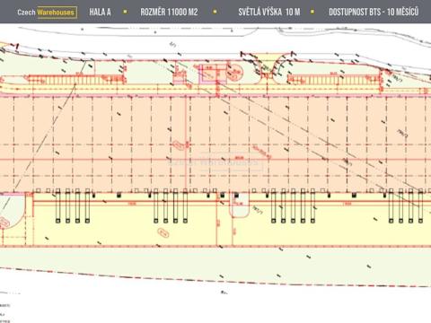 Pronájem skladu, Klášterec nad Ohří, 11000 m2