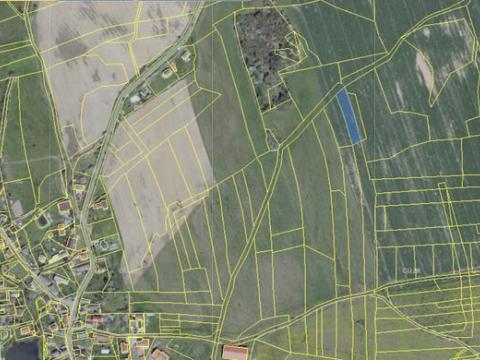 Prodej zemědělské půdy, Strání, Obecnice I, 15250 m2