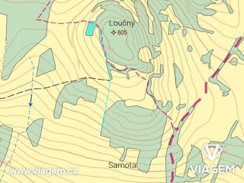 Prodej pole, Verneřice, 2165 m2