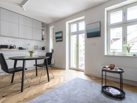 Pronájem bytu 2+kk, Praha - Vinohrady, Bořivojova, 47 m2