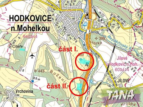 Prodej trvalého travního porostu, Hodkovice nad Mohelkou, 49051 m2