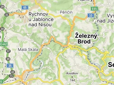 Prodej pozemku pro bydlení, Železný Brod, 4655 m2