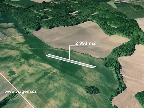 Prodej podílu pole, Přísnotice, 748 m2