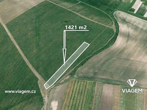 Prodej sadu/vinice, Starovičky, 1421 m2