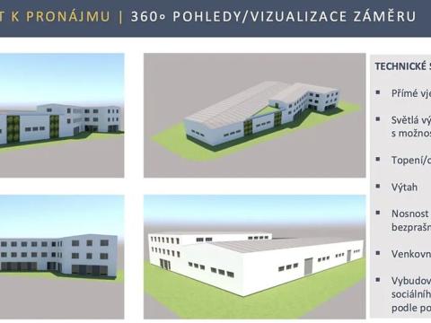 Pronájem obchodního prostoru, Zlatníky-Hodkovice, Technologická, 2418 m2