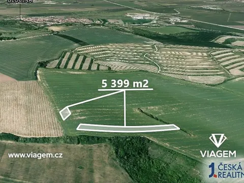 Prodej pole, Nosislav, 5399 m2