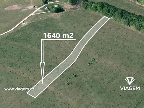 Prodej pole, Březůvky, 1640 m2