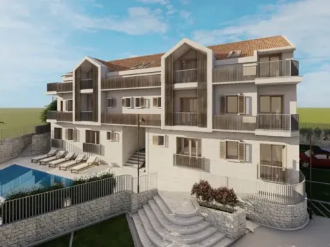 Prodej bytu 2+kk, Рисан, Černá Hora, 54 m2