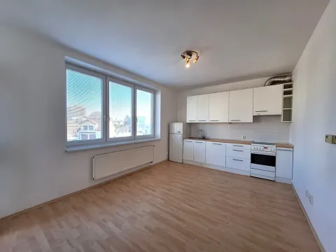 Pronájem bytu 2+kk, Brno, Hrázka, 47 m2