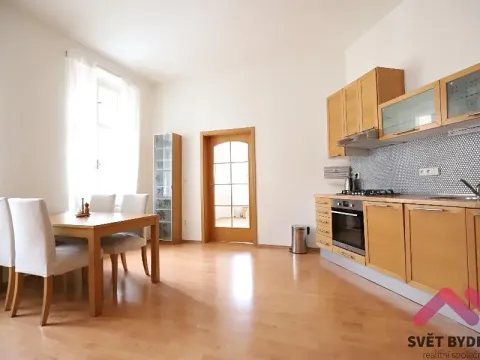 Pronájem bytu 2+kk, Praha - Nové Město, Koubkova, 50 m2