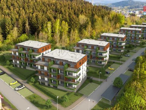 Prodej bytu 2+kk, Jablonec nad Nisou, Jezdecká, 51 m2