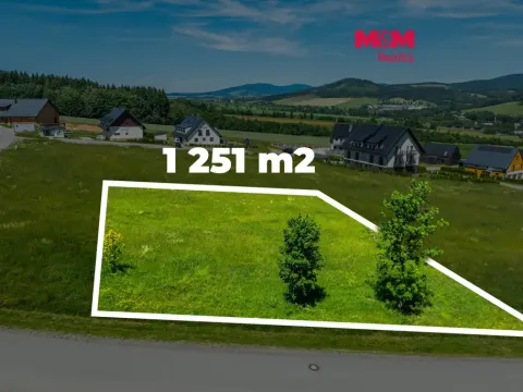 Prodej pozemku pro bydlení, Červená Voda, 1251 m2