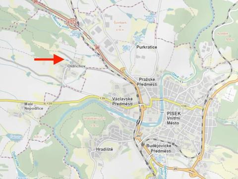 Prodej pole, Dobev, 1209 m2