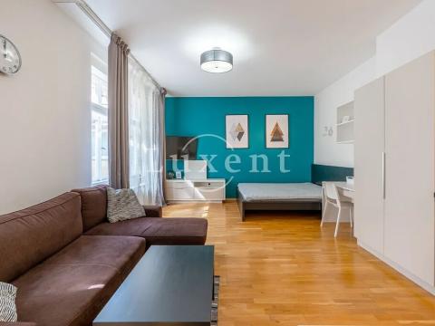 Pronájem bytu 1+kk, Praha - Nové Město, Křemencova, 35 m2