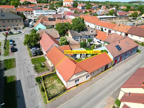 Prodej rodinného domu, Hrušovany nad Jevišovkou, Mlýnská, 75 m2