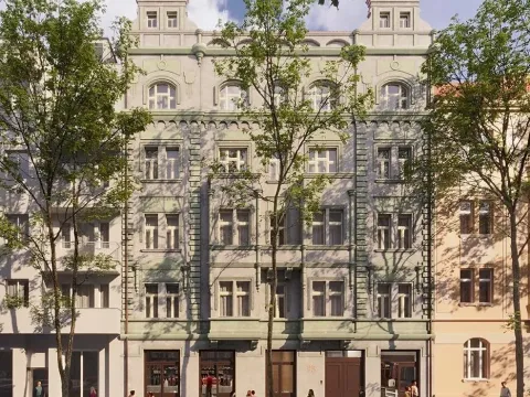 Prodej bytu 2+kk, Praha - Karlín, Křižíkova, 46 m2