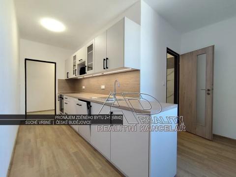 Pronájem bytu 2+1, České Budějovice, Třebízského, 64 m2