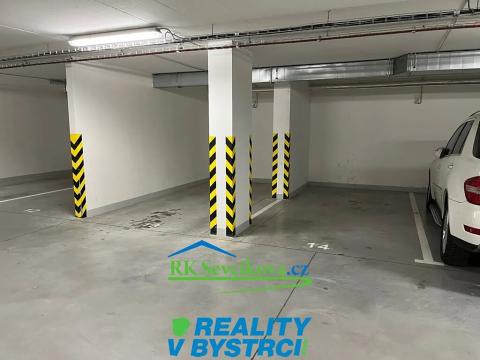 Pronájem garážového stání, Brno, Sentická, 12 m2