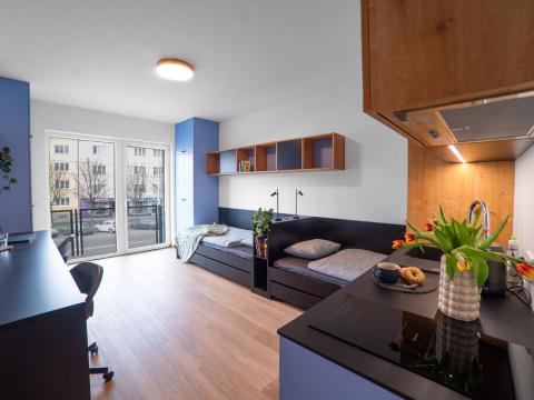 Pronájem bytu 1+kk, Olomouc, Edmunda Husserla, 27 m2
