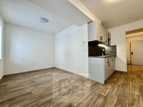 Pronájem bytu 1+kk, Střelice, Nová ulice, 30 m2
