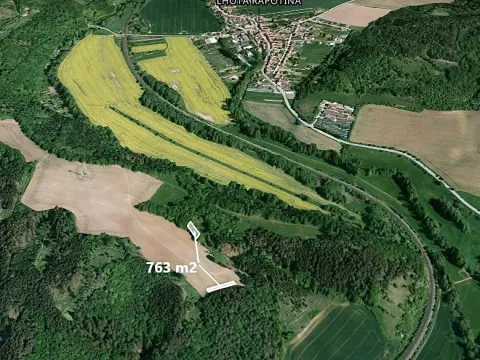 Prodej lesa, Obora, 763 m2