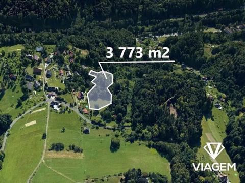 Prodej zahrady, Železný Brod, 3773 m2