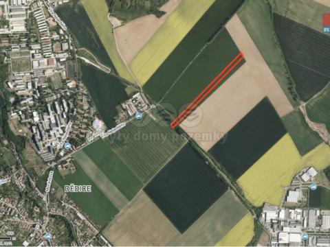 Prodej pole, Vyškov - Dědice, 1557 m2