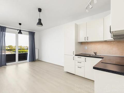 Pronájem bytu 1+kk, Praha - Letňany, Štanderova, 32 m2