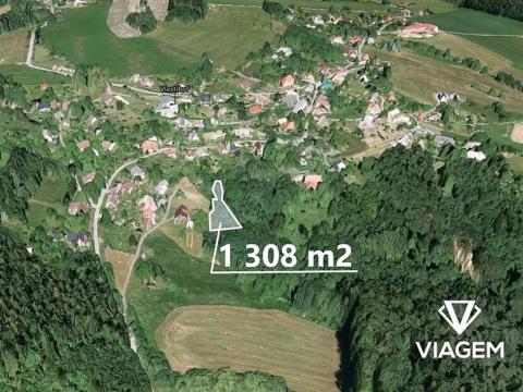 Prodej zahrady, Vlastiboř, 1308 m2