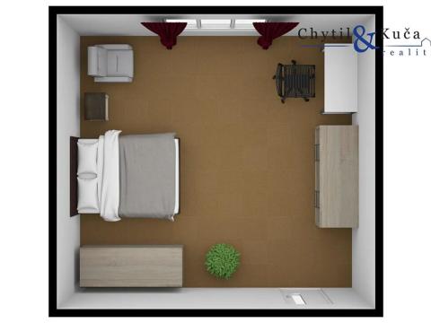 Pronájem bytu 1+kk, Přerov, Č. Drahlovského, 25 m2