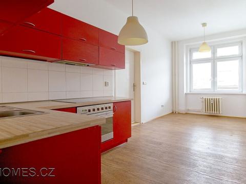 Pronájem bytu 1+1, Praha - Dejvice, Nikoly Tesly, 49 m2