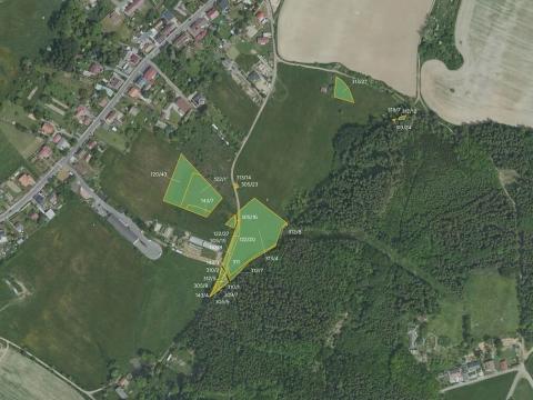 Prodej podílu louky, Příbram, 7912 m2