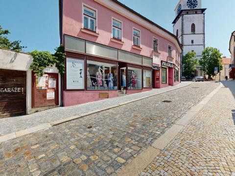 Pronájem obchodního prostoru, Třebíč - Vnitřní Město, Hasskova, 27 m2