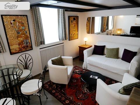Pronájem bytu 1+kk, Praha - Smíchov, Hořejší nábřeží, 32 m2
