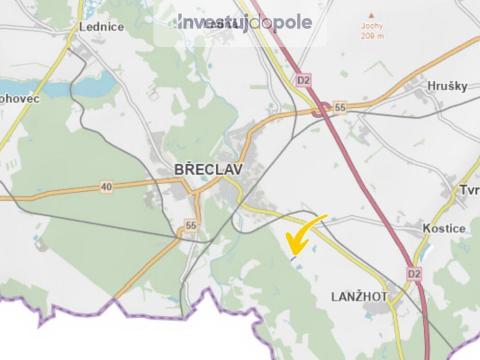 Prodej pole, Kostice, 1444 m2