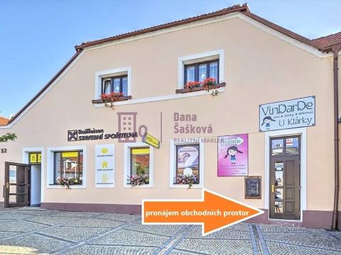 Pronájem obchodního prostoru, Jindřichův Hradec, Růžová, 54 m2