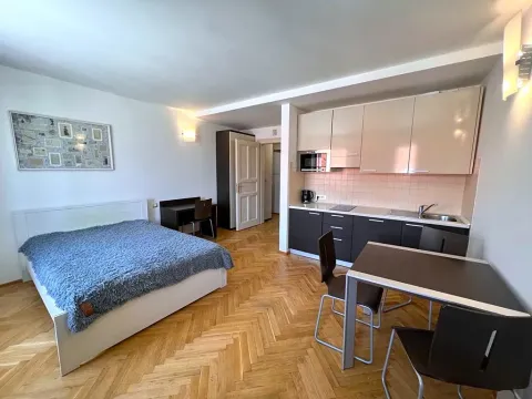 Pronájem bytu 1+kk, Praha - Nové Město, Hálkova, 30 m2