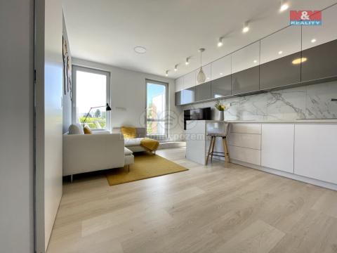 Pronájem bytu 2+kk, Brno, Bylinková, 42 m2