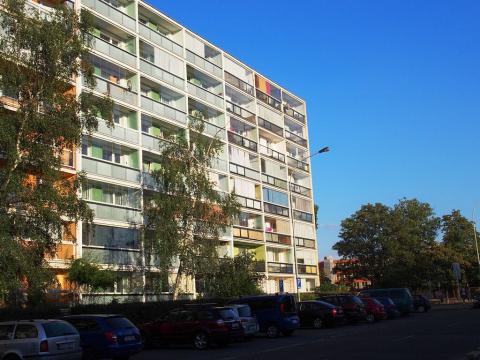 Pronájem bytu 1+kk, Praha - Podolí, Kaplická, 34 m2