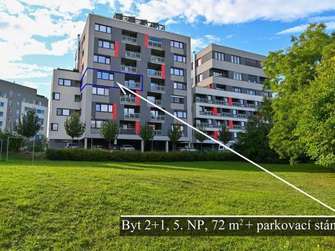 Pronájem bytu 2+1, Olomouc, gen. Píky, 62 m2