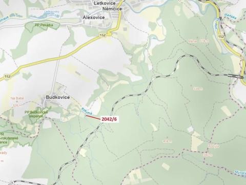 Dražba louky, Ivančice, 141 m2