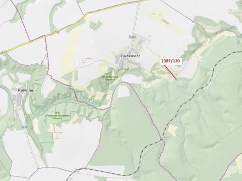 Dražba pozemku, Ivančice, 234 m2