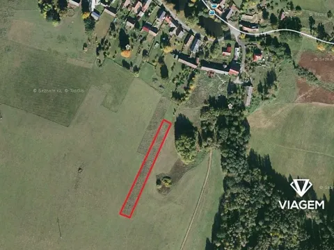 Prodej podílu pole, Chodský Újezd, 988 m2