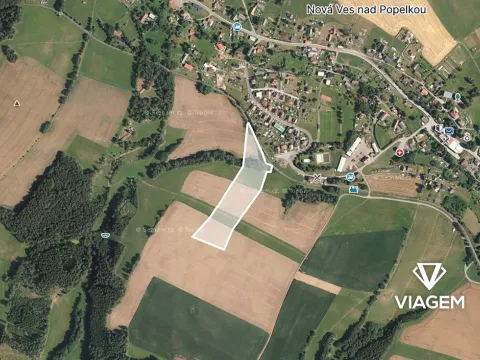 Prodej podílu pole, Nová Ves nad Popelkou, 1558 m2