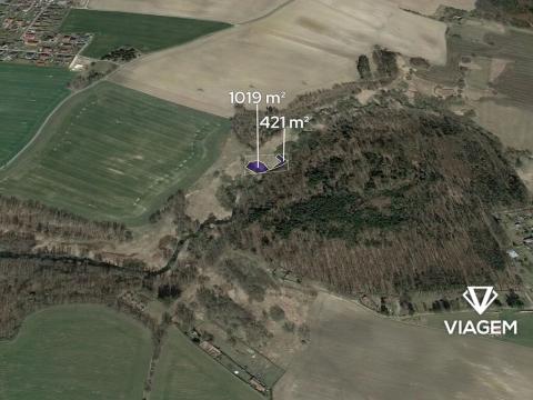 Prodej podílu pole, Zvěrotice, 360 m2