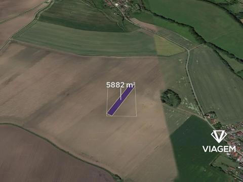 Prodej podílu pole, Smidary, 980 m2