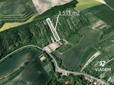 Prodej podílu zahrady, Kobeřice u Brna, 877 m2